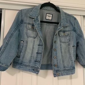 Highway Jeans cropped Denim Jean Jacket Cropped Will roll sleeves